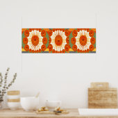 MARIGOLD Blume Show : Dekorative Kunst Poster (Küche)