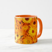 Marigold Blume Tasse (VorderseiteRechts)