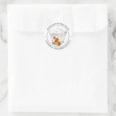 Marigold Bubble Bath-Label Runder Aufkleber (Tasche)