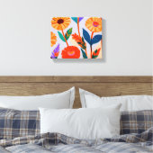 Marigold Celebration Leinwanddruck (Insitu (Schlafzimmer))