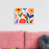 Marigold Celebration Leinwanddruck (Insitu (Wohnzimmer))