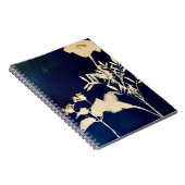 Marigold Cyanotype Spiral Notebook Notizblock (Rechte Seite)