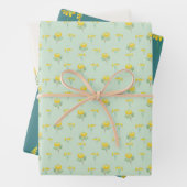 Marigold & Daisy Gift Wrap Set Geschenkpapier Set (Beispiel)