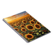 Marigold Design strahlend Wärme und Freude Notizblock (Rechte Seite)