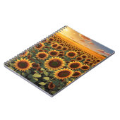 Marigold Design strahlend Wärme und Freude Notizblock (Linke Seite)