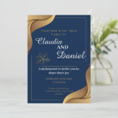 Marigold Einladungen indisch als Hindu Wedding Car (Stehend Vorderseite)