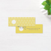 Marigold Favor Tags Skinny Visitenkarten (Schreibtisch)