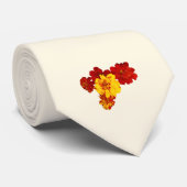 Marigold Heart Krawatte (Gerollt)