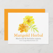 Marigold Kräuterhalskarte (Vorne/Hinten)