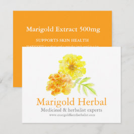 Marigold Kräuterhalskarte