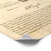 MARIGOLD MAGICK HERB POSTER (Ecke)