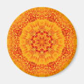 Marigold Mandala Magnet (Vorne)