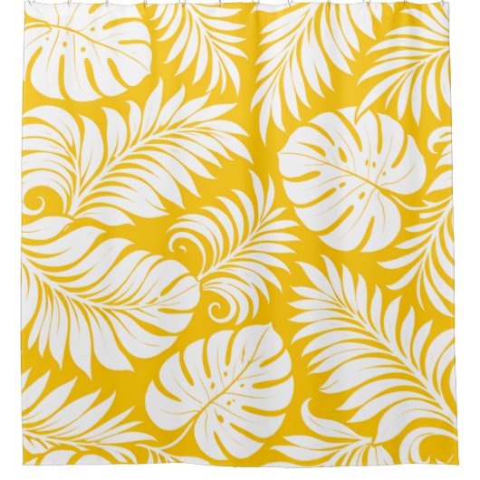 Marigold Palms Duschvorhang (Vorderseite)