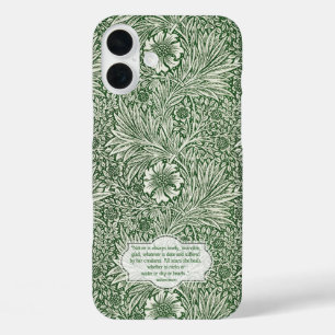 Marigold pattern - William Morris iPhone 16 Plus Hülle