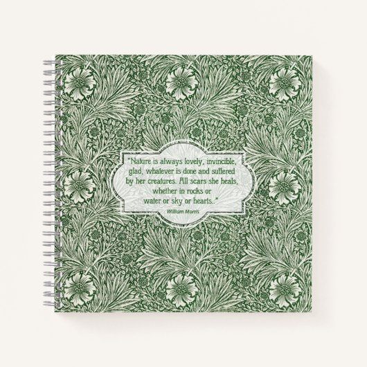 Marigold pattern - William Morris Notizblock (Vorderseite)