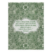 Marigold pattern - William Morris Poster (Vorderseite)