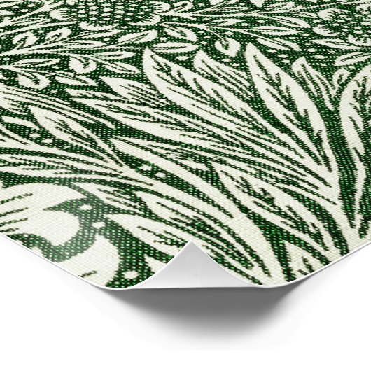 Marigold pattern - William Morris Poster (Ecke)