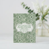 Marigold pattern - William Morris Postkarte (Stehend Vorderseite)