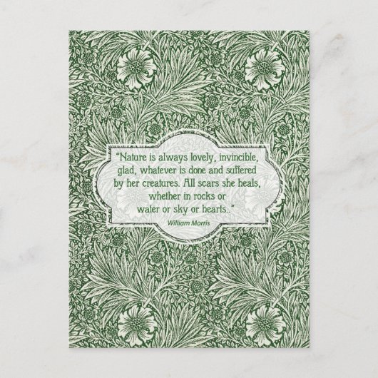 Marigold pattern - William Morris Postkarte (Vorderseite)