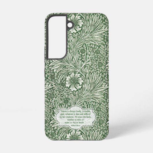 Marigold pattern - William Morris Samsung Galaxy Hülle (Rückseite)