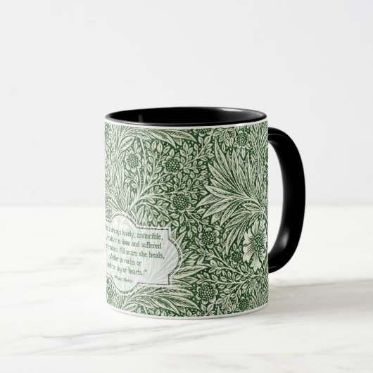 Marigold pattern - William Morris Tasse (VorderseiteRechts)