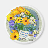 MARIGOLD POSY ~ Freundschaft Magnet (Vorne)