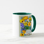 MARIGOLD POSY ~ FreundschaftsRinger-Tasse Tasse (VorderseiteRechts)