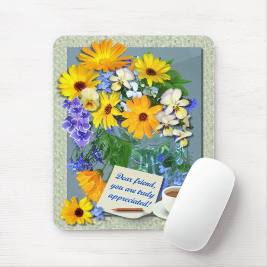 MARIGOLD POSY ~ Mousepad (Mit Mouse)
