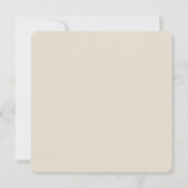 Marigold Rustic Boho Herbstblütenhochzeit Einladung (Rückseite)