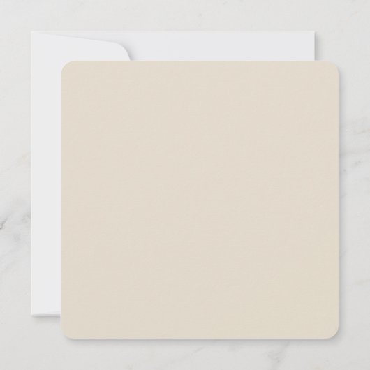 Marigold Rustic Boho Herbstblütenhochzeit Einladung (Rückseite)