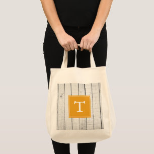 Marigold Rustic Monogram Tote Bag Tragetasche