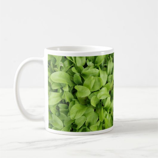 Marigold Seedlings Coffee Tasse (Links)