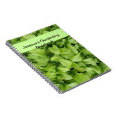 Marigold Seedlings Custom Gardening Notebook Notizblock (Rechte Seite)
