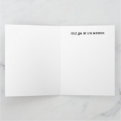 Marigold Spirit, Brauch Karte (Innenseite)