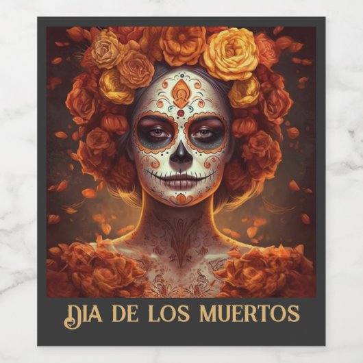 Marigold Spirit, Brauch Weinetikett (Einzelnes Label)