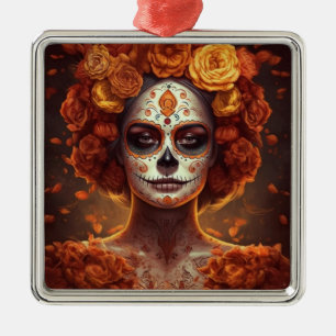 Marigold Spirit Ornament Aus Metall