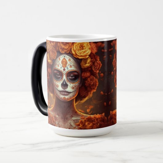 Marigold Spirit Verwandlungstasse (Vorderseite Links)