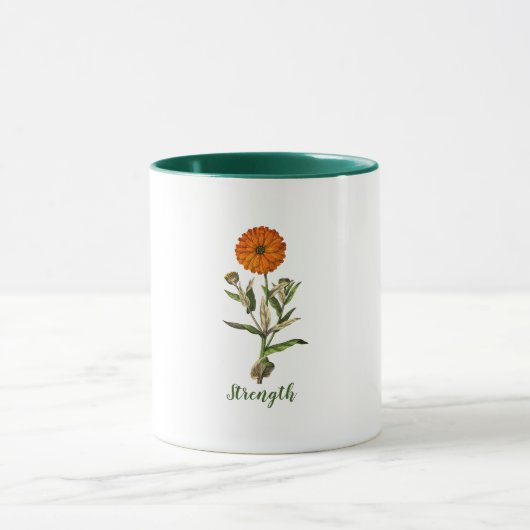 Marigold Stärke Inspiration Tasse (Zentrum)