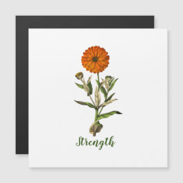 Marigold Stärke Inspirational Magnetic Card Magnetkarte