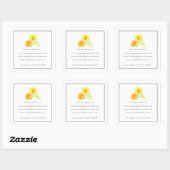 Marigold Template Website Sticker (Blatt)