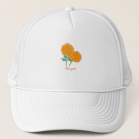 Marigold Trucker Hat Truckerkappe (Vorderseite)