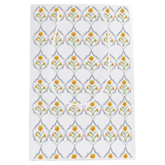 Marigold und Trellis Mittlere Geschenktüte (Vorderseite)