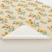 Marigold Vertical Sherpa Blanket Sherpadecke (3/4)