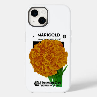 Marigold Vintag Seed Packet Case-Mate iPhone Case