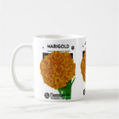 Marigold Vintag Seed Packet Kaffeetasse (Links)
