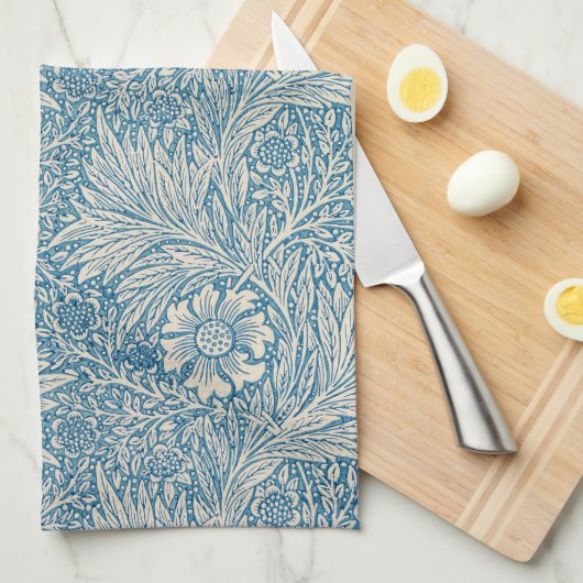 Marigold von William Morris Geschirrtuch (Viertel Falte)