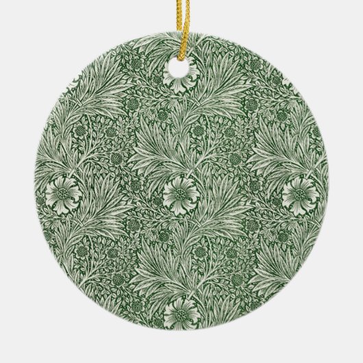 Marigold (von William Morris) Keramik Ornament (Vorne)