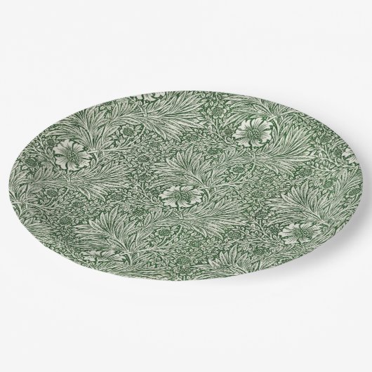Marigold (von William Morris) Pappteller (Schrägansicht)