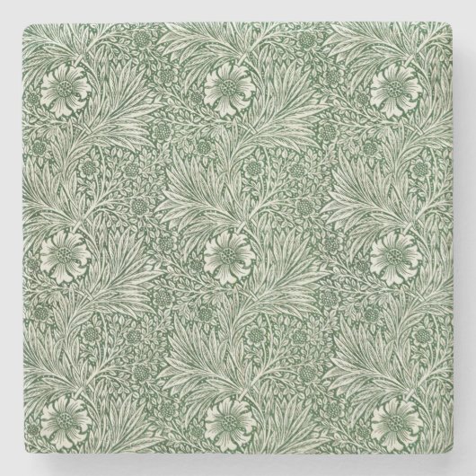 Marigold (von William Morris) Steinuntersetzer (Vorderseite)