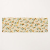 Marigold Watercolor Yoga Mat Yogamatte (Vorderseite (Horizontal))
